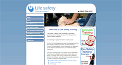 Desktop Screenshot of life-safety.co.uk